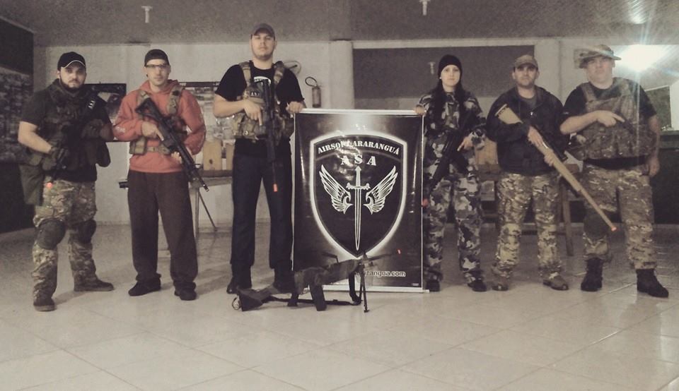 ASAs: Túlio, Leandro, Jonas, Ellen, Diego e Alyson