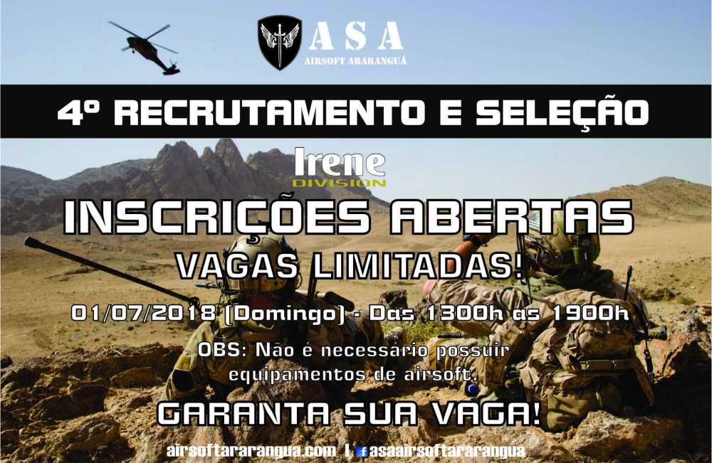 Inscrições Abertas